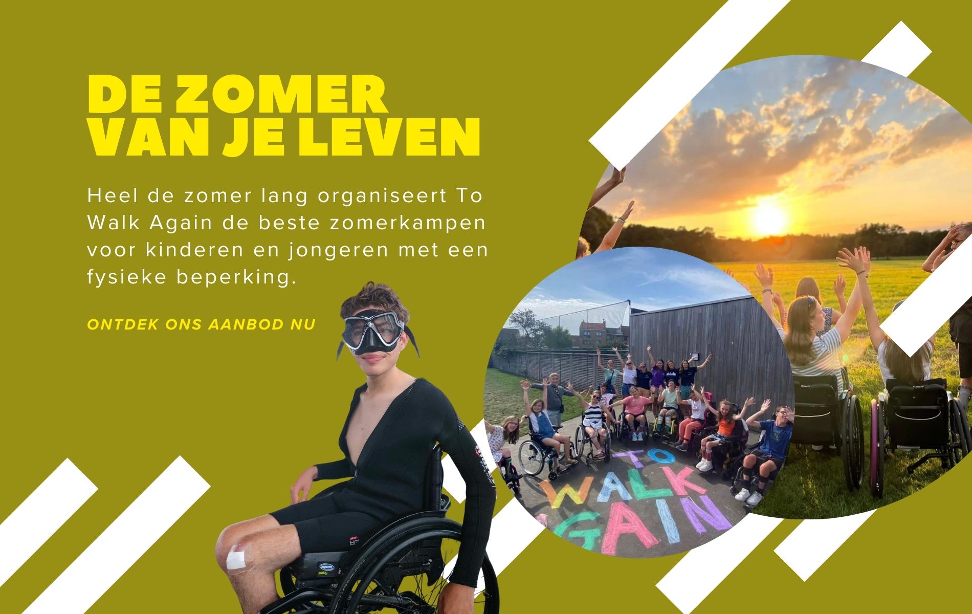 To Walk Again zomerkampen 2026